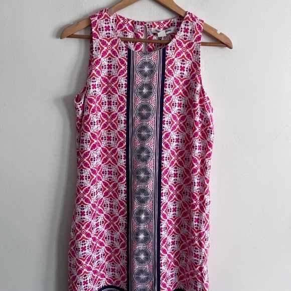 Tommy Bahama 100% Linen Tropical Hawaiian Floral Summer Vacation Dress Sz S - Picture 5 of 9